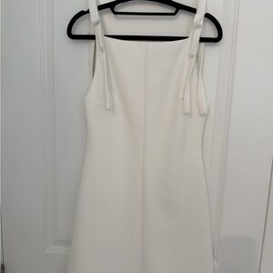 Zara Strapless White Dress